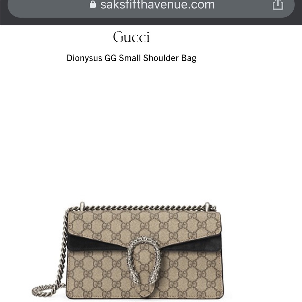 Dionysus small GG shoulder bag - Picture 8 of 9